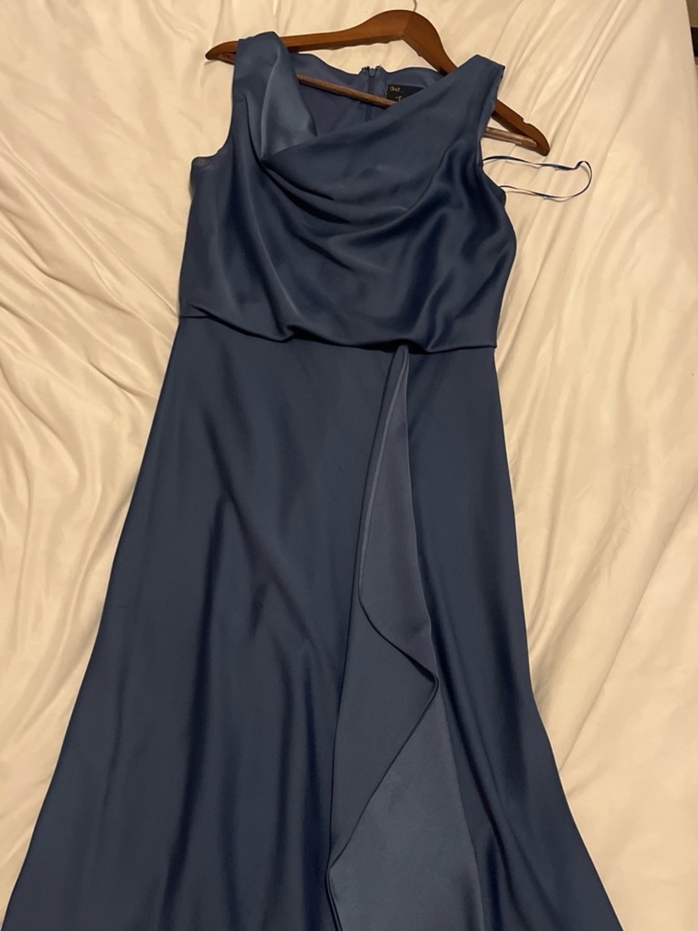 Taylor Sleeveless Cowl Neck Maxi Dress in Navy